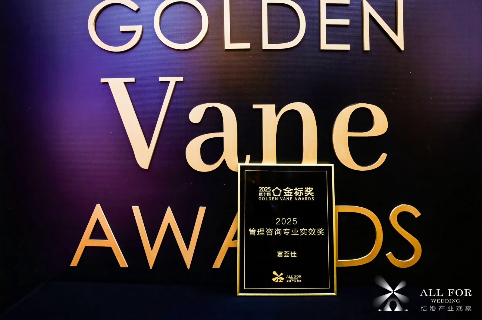 宴荟佳，荣获“2025管理咨询专业实效奖”