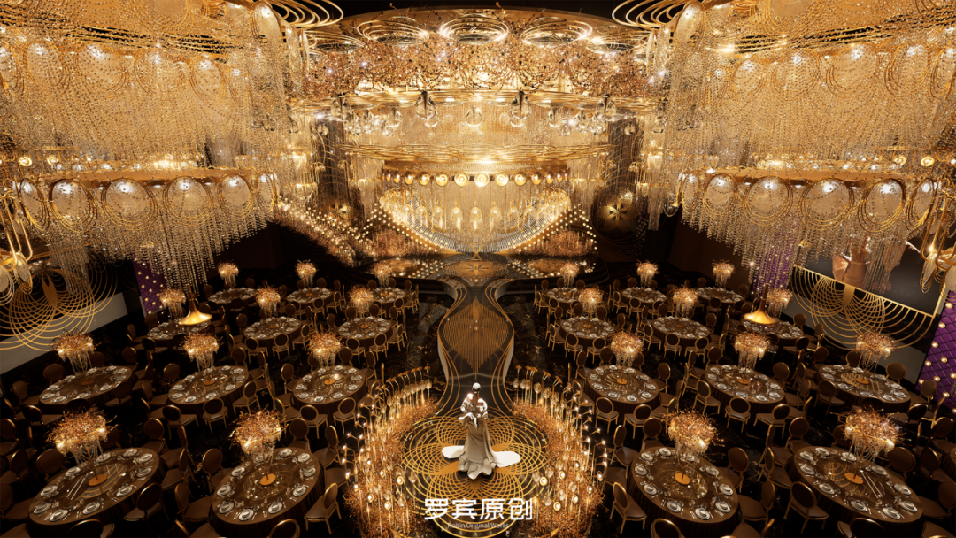 年度爆款婚礼堂作品合集  | 罗宾设计