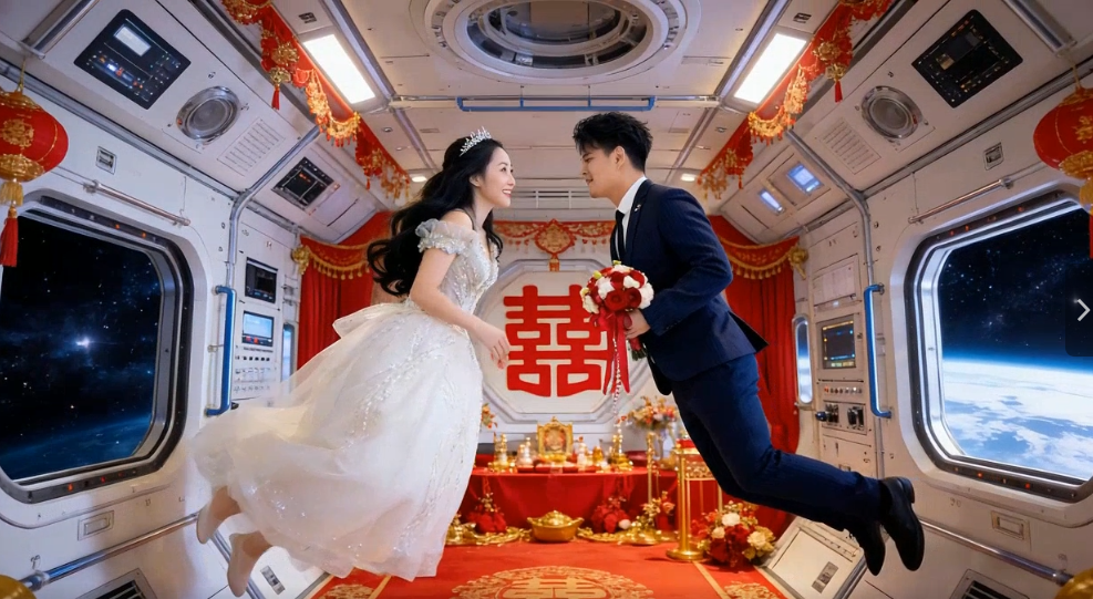 深圳推出&ldquo;太空婚礼&rdquo;！