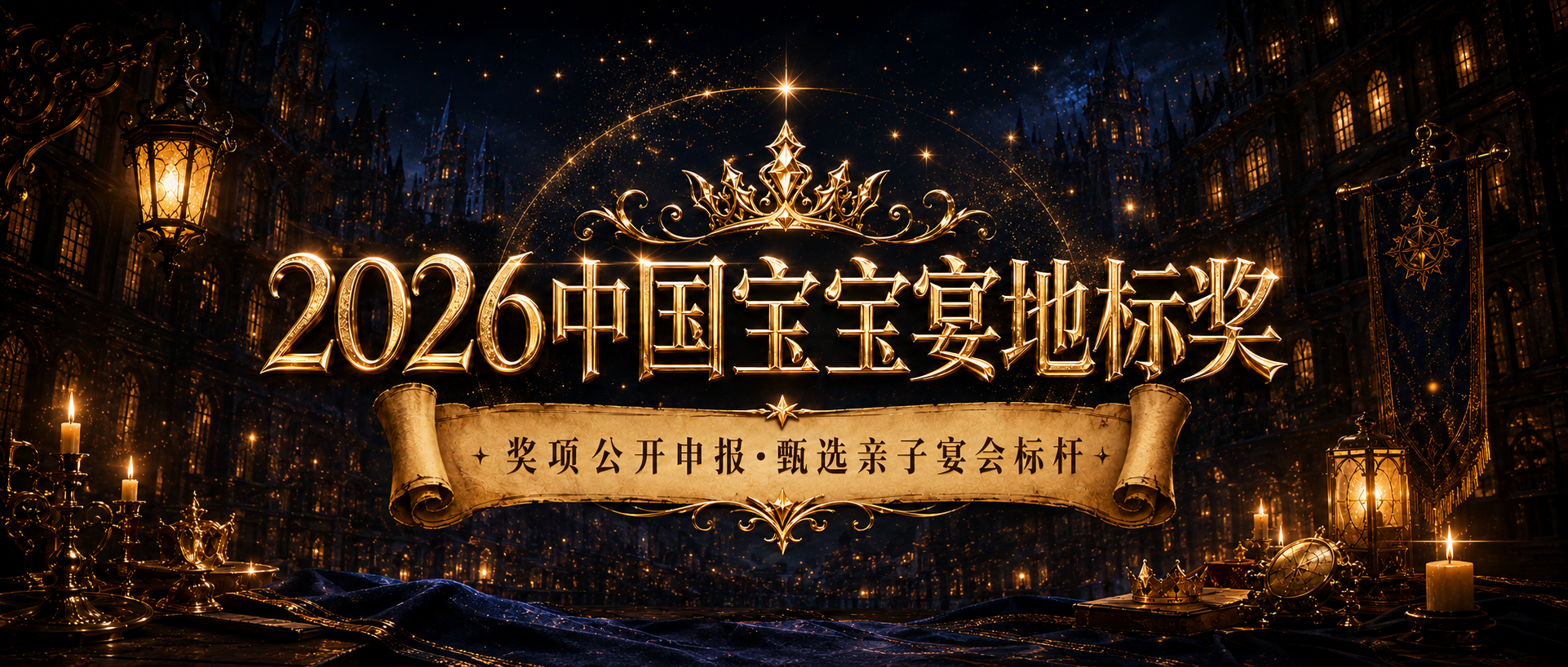 奖项公开申报・甄选亲子宴会标杆！诚邀全国优秀亲子宴会品牌，8月11-12日，共赴首届宝宝宴产业发展峰会！