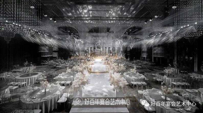 婚礼堂发布：贵州好百年，重磅打造​1000平金色大厅  第1张