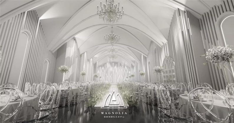 婚礼堂发布：上海曼格纳新厅，演绎春色浪漫  第7张
