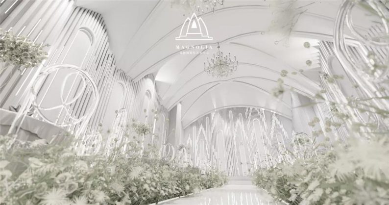 婚礼堂发布：上海曼格纳新厅，演绎春色浪漫  第10张