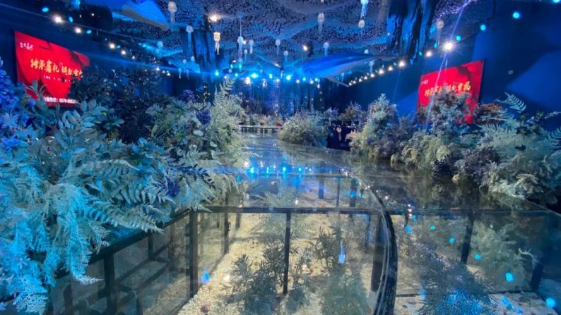 婚礼堂发布：衢州沉浸式百万婚礼堂喜呈厅正式启用  第4张