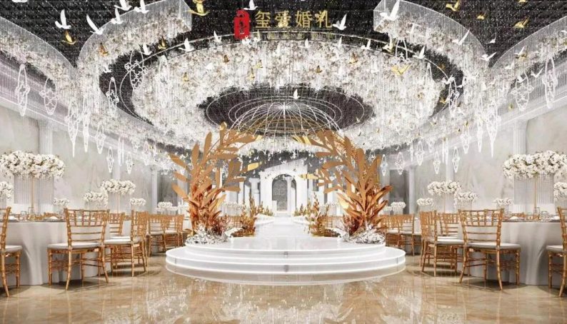 婚礼堂发布：2万方！田水湾•玺爱婚礼庄园打造6大宴会厅  第4张