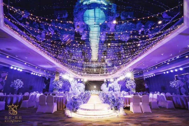 婚礼堂发布：6大宴会厅！上海凯瑟薇庭梦幻艺术主题婚礼  第14张