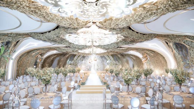 婚礼堂发布：斥资亿元、宫设新作！泰兴卡蒂尔婚礼艺术中心  第28张
