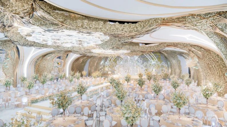 婚礼堂发布：斥资亿元、宫设新作！泰兴卡蒂尔婚礼艺术中心  第29张