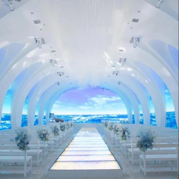 婚礼堂发布：宁波心诺世家海岛风婚礼仪式堂  第2张
