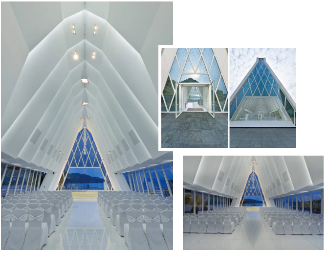 婚礼堂发布：香港愉景湾白色小教堂设计解读  第3张