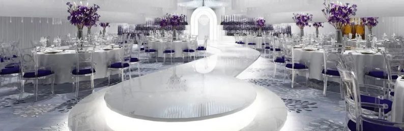 婚礼堂发布：全顺餐饮开元·澜庭宴，众多主题厅亮相  第5张