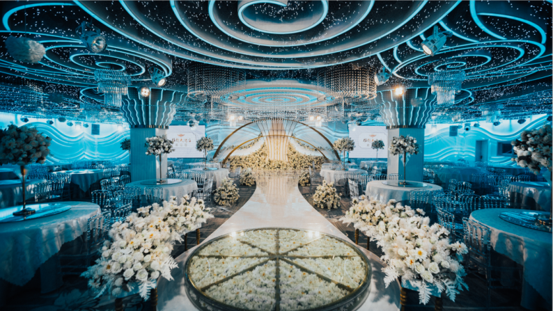 婚礼堂发布：2大宴会厅！甘肃雄越大酒店婚礼艺术中心亮相  第10张