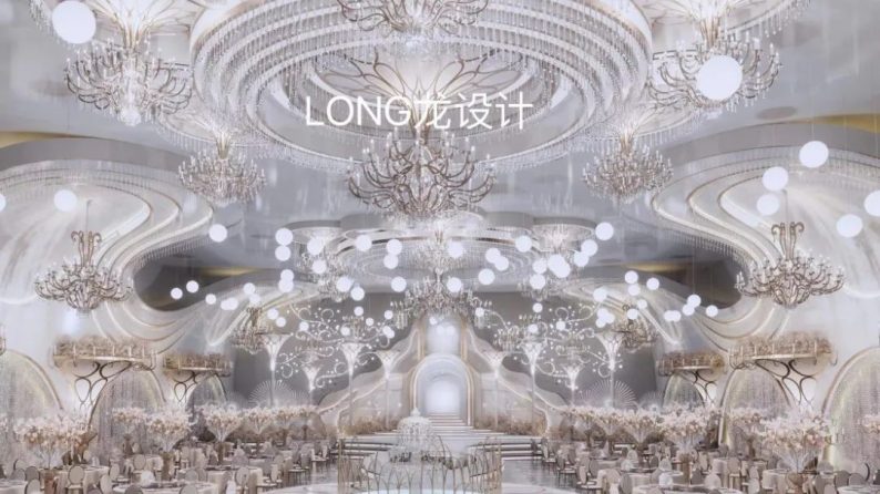 婚礼堂发布：阿龙力作！龙和缘两大宴会厅设计解读  第10张
