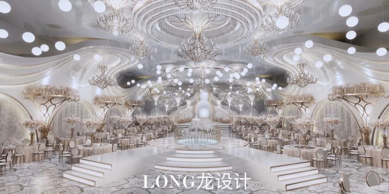 婚礼堂发布：阿龙力作！龙和缘两大宴会厅设计解读  第13张