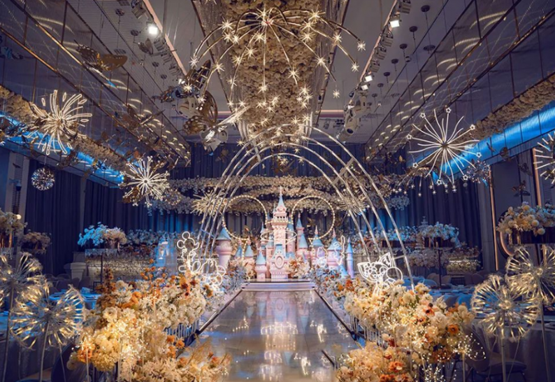婚礼堂发布：花嫁丽舍2022全新「城堡主题」宴会厅  第3张