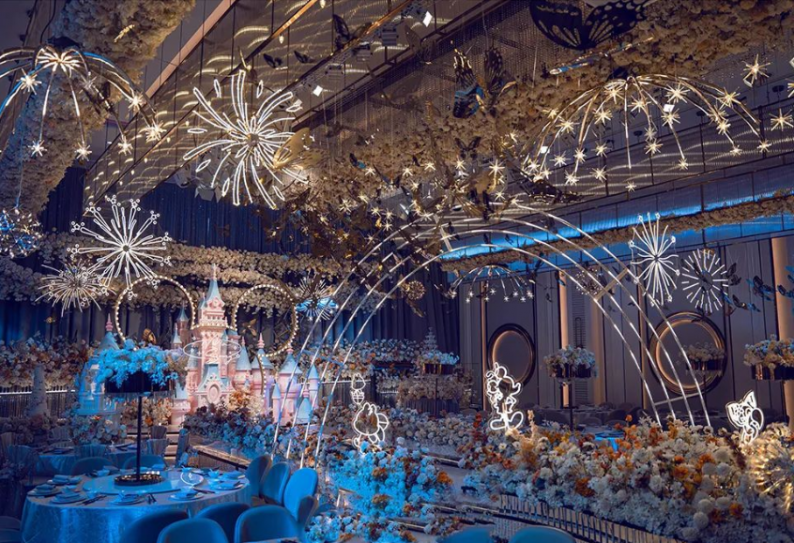 婚礼堂发布：花嫁丽舍2022全新「城堡主题」宴会厅  第7张