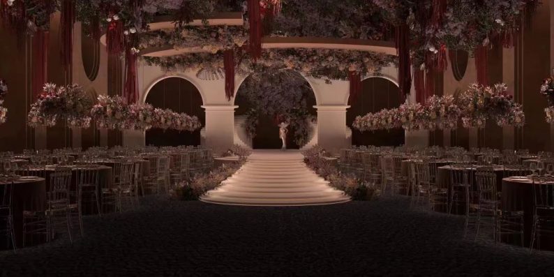 婚礼堂发布：扬州花世界全新主题厅【莫奈花园】  第1张